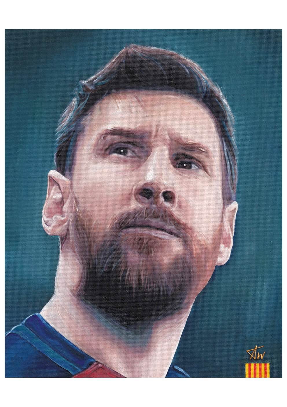 'Lionel Messi' Poster Print